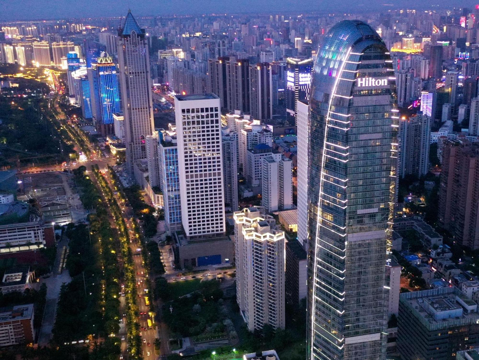 Hotel Hilton Haikou Haikou  Esterno foto